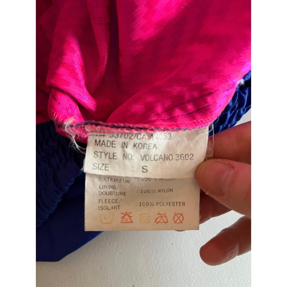 Vintage Sunbuster Ski Jacket Neon Small - Picture 9 of 11